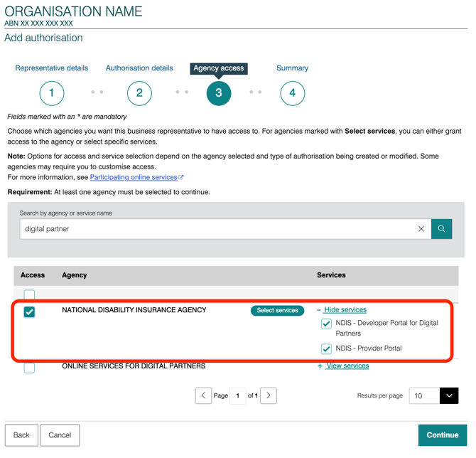 RAM - Agency Details